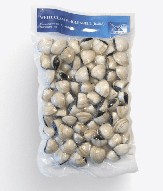 White Clams Boiled 1kg
