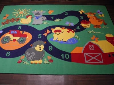 200CMX300CM FARM COUNTING MATS HOME/SCHOOL EDUCATIONAL NON SILP BEST SELLERS