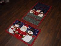 Aprox 4x2 60cmx110cm Novelty Nice Christmas Mats + Doormat 50x80cm set of 2 XXX