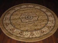 MODERN 140X140CM CIRCLE RUG WOVEN BACK HAND CARVED NEW ROYAL RANGE THICK QUALITY