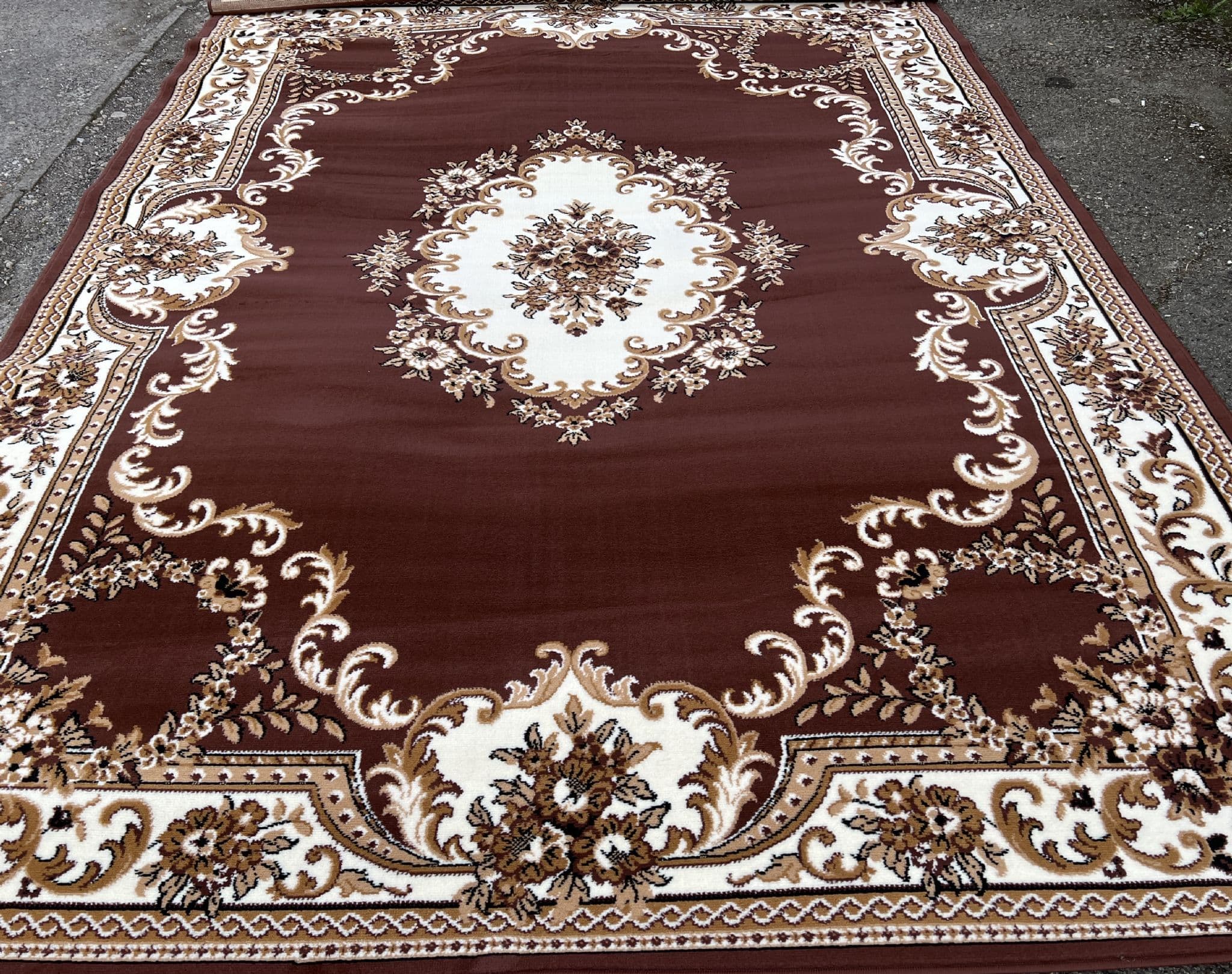 Tapis Grand Salon 240x330 Tissé Gris Rectangle Motif Abstrait Lyn1 Tablo - Tapis salon et chambre