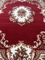 MODERN DESIGN BIG SIZE 240CM X 330CM RED TOP QUALITY APROXX 11FT X 8FT. (1)