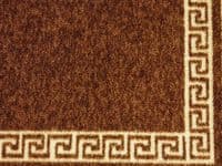 NON SLIP DOORMATS 50X80CM GEL BACKING GOOD QUALITY KEY DESIGN ALL COLOURS BROWN