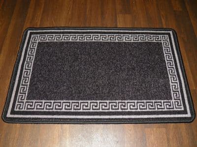 NON SLIP DOORMATS 50X80CM GEL BACKING GOOD QUALITY KEY DESIGN ALL COLOURS NEW