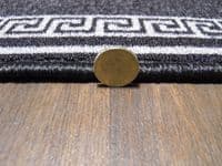 NON SLIP DOORMATS 50X80CM GEL BACKING TOP QUALITY KEY DESIGNS ALL COLOURS GREYS