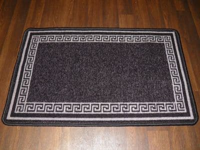 NON SLIP DOORMATS 50X80CM GEL BACKING TOP QUALITY KEY DESIGNS ALL COLOURS GREYS