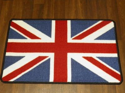 NON SLIP UNION JACK DOORMAT 40CMX60CM TOP QUALITY RETRO NO SLIP WASHABLE MATS