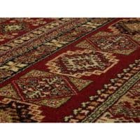 Red/Beige/Ivory 100% new zealand wool rug