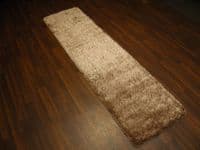 Runner 60x220cm Aprox 7ft +mat 50x70cm Set Of 2 Washables Gypsy Mats Beige/Gold