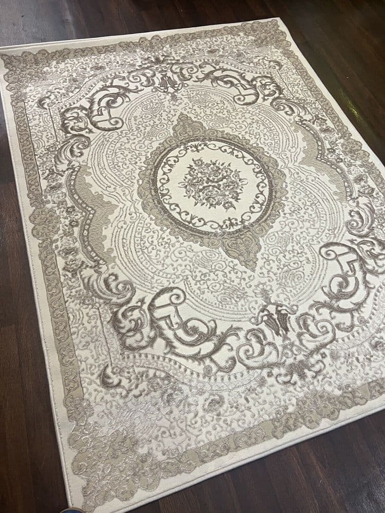 X ROMANY GYPSY STYLE CHALET RUGS/CARPETS MEDIUM SIZE 120x170cm CREAM/BEIGE