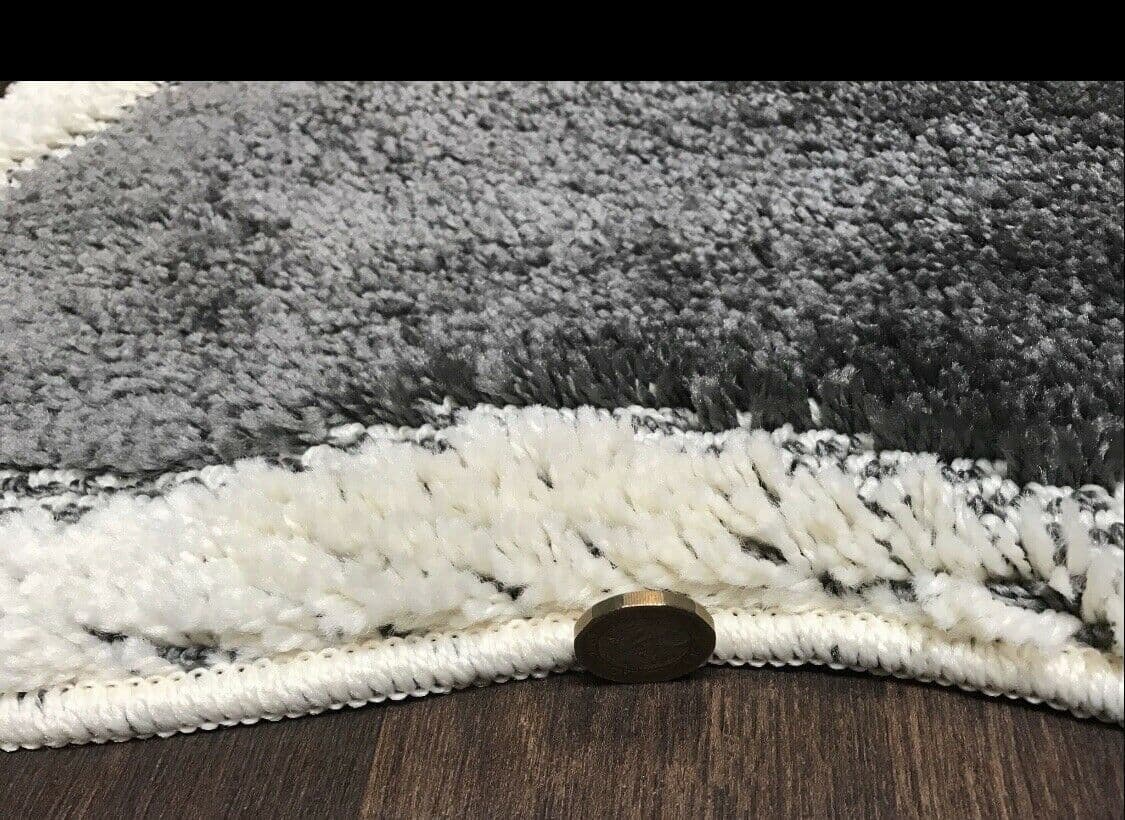 Tapis Coureur Gitan Romany Sparkley - Crème/Or - 60x220cm - Antidérapant