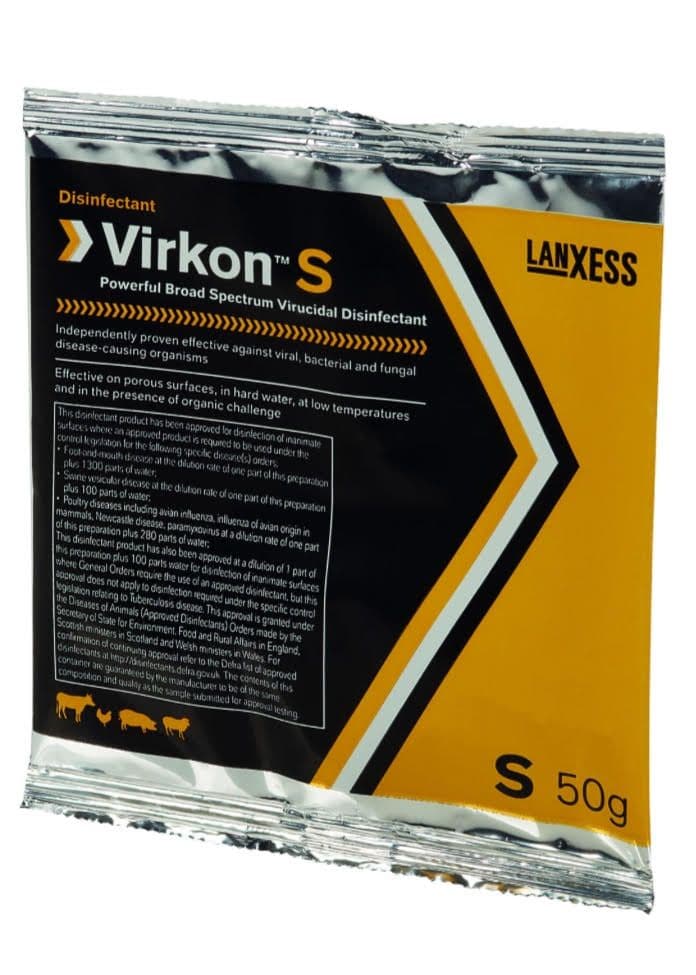 Virkon S 50 g Sachet
