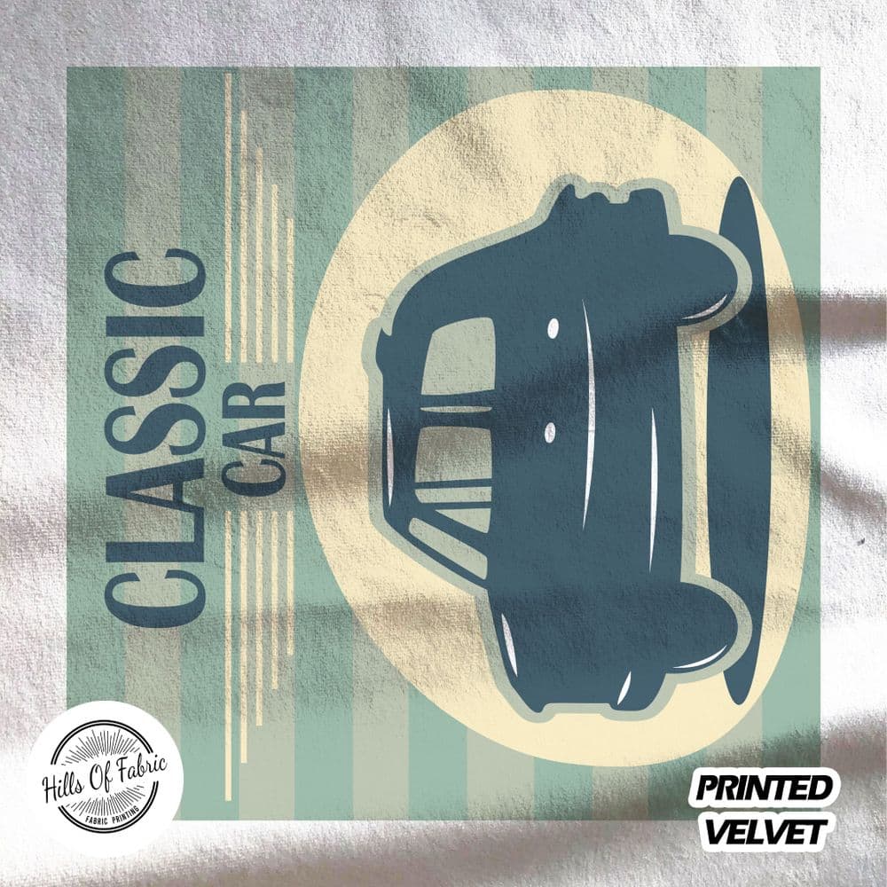 classic car Fabric Panel