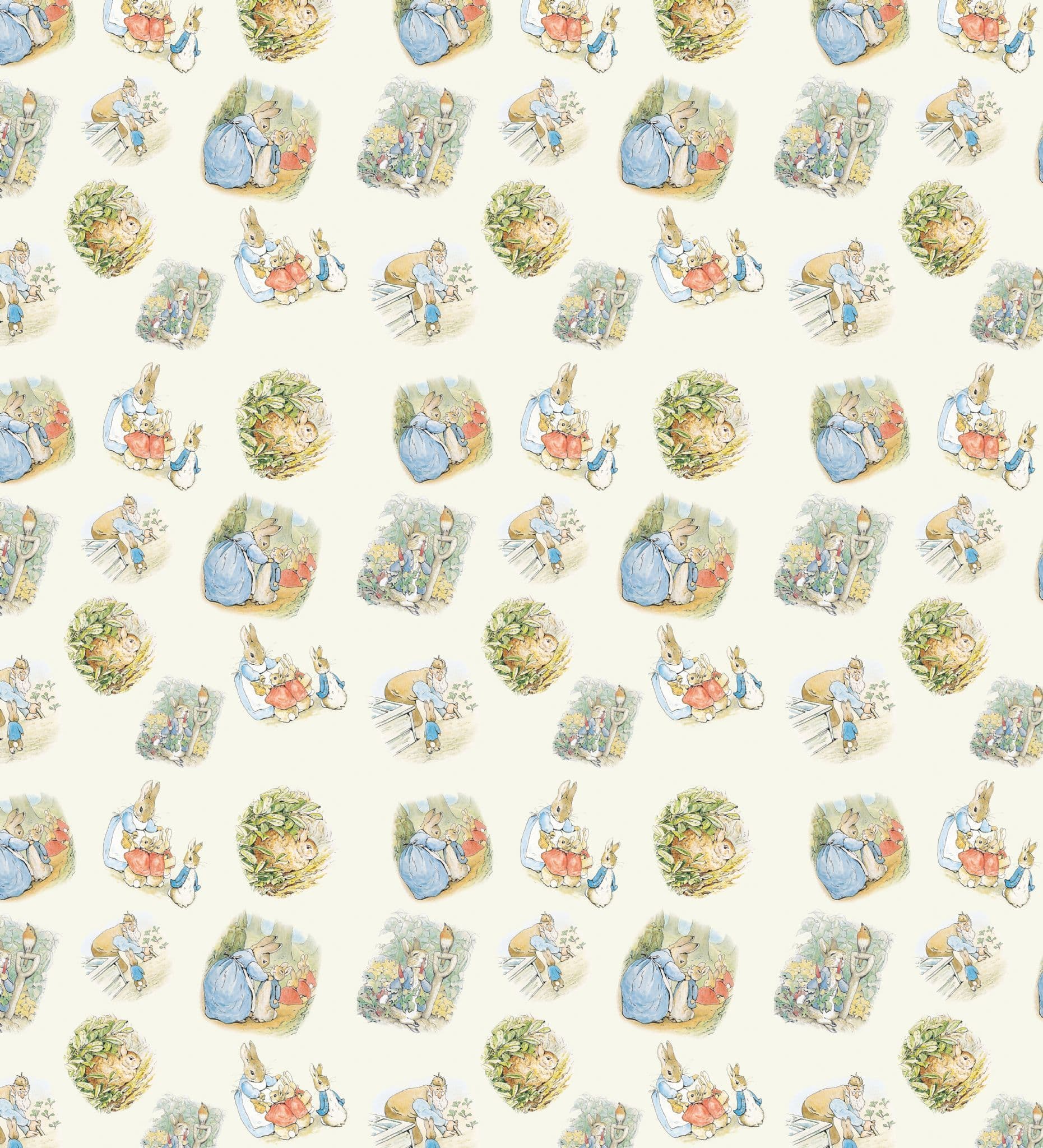 Peter Rabbit Fat Quarter Pattern Fabric