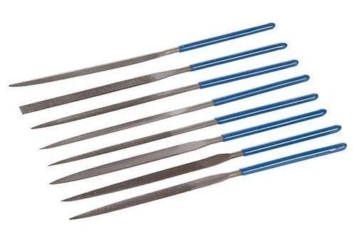 10pc 140mm mini needle file set with storage wallet