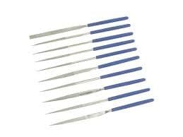 10pc Diamond Needle files 140mm craft file with wallet