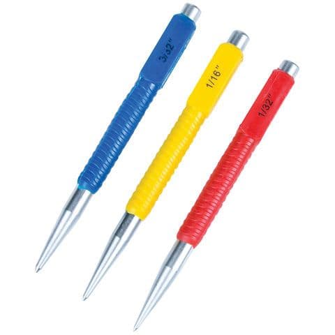 3pc Nail Punch set