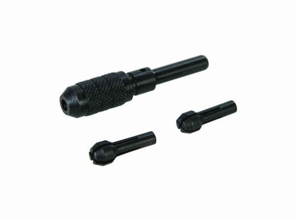 3pc Pin chuck set 1/4