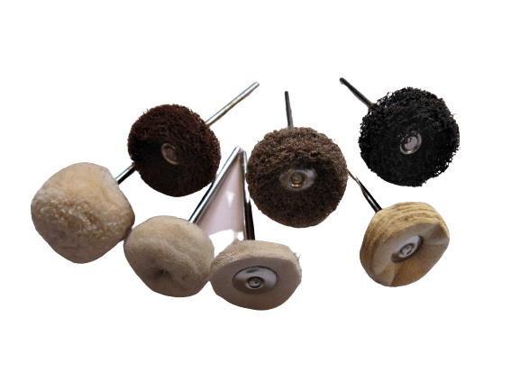 7pc polishing set 2.35mm shank mops