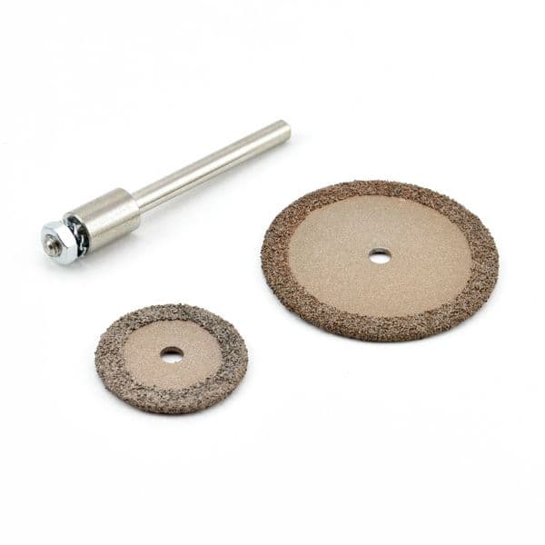 Perma-Grit cutting discs and arbor