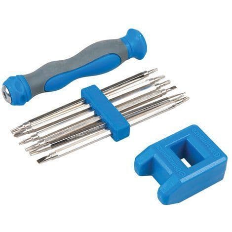 Precision screwdriver set 100mm interchangeable blades magnetiser