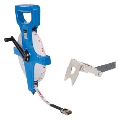 Silverline Open Reel Surveyors Tape