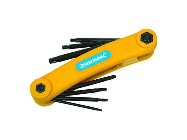 Silverline Torx Key Set T10 - T40