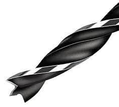 Single lip & spur wood drills metric drill bit