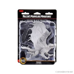 D&D Nolzur's Marvelous Miniatures Young Black Dragon