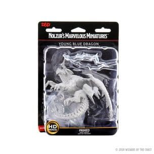 D&D Nolzur's Marvelous Miniatures Young Blue Dragon