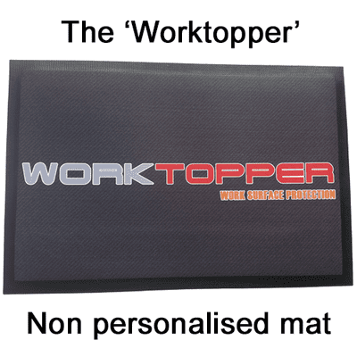 'Worktopper' Non Personalised Mat