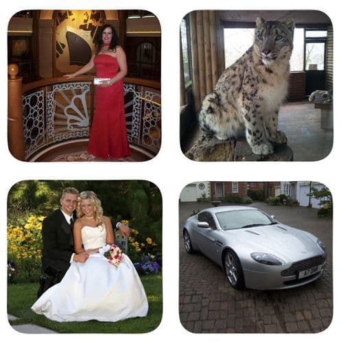 Set of 4 Personalised Coasters