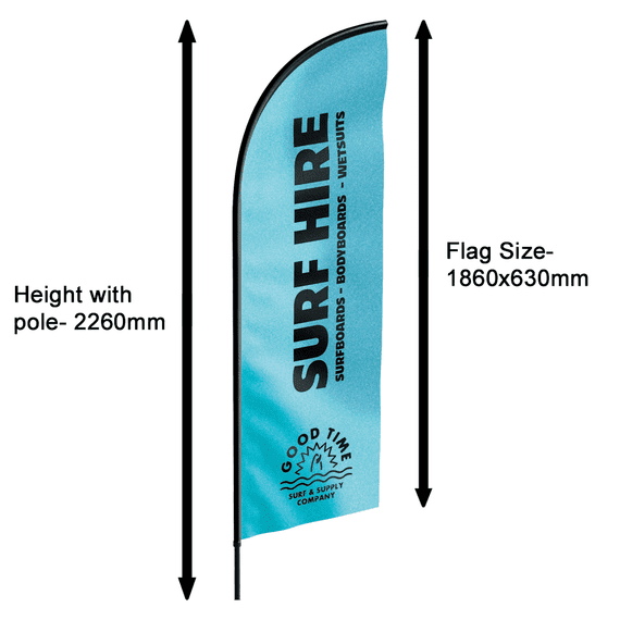 Small Feather Flag