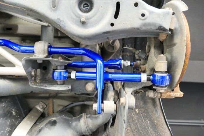 Audi TT Mk2 8J Hardrace Rear Toe Control Arms Rubber
