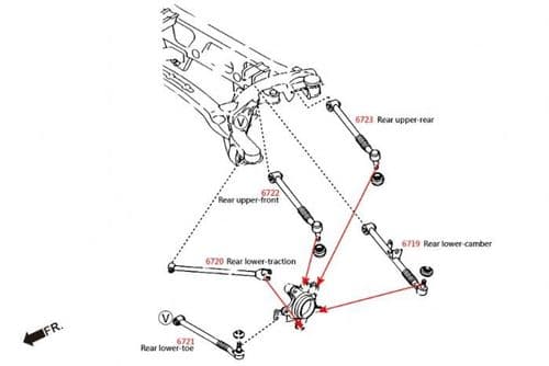 Mazda RX8 Hardrace Rear Lateral Arm