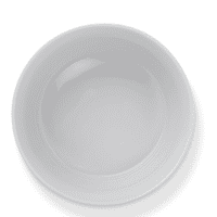 Degrenne Paris 'L'Econome by Starck' Porcelain White Turnip Straight Bowl 18cm