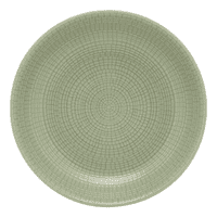 Degrenne Paris 'Modulo Nature' Jade Stoneware Shallow Bowl 21cm x 4cm
