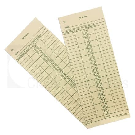 10-800292 Time Clock Cards