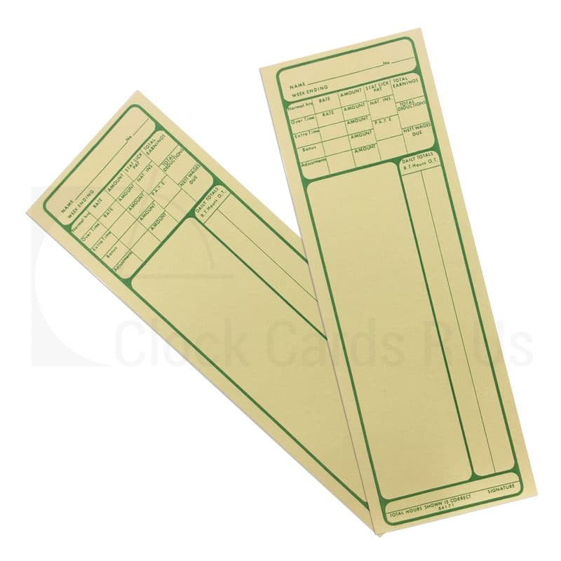 84171-UK1 Time Clock Cards