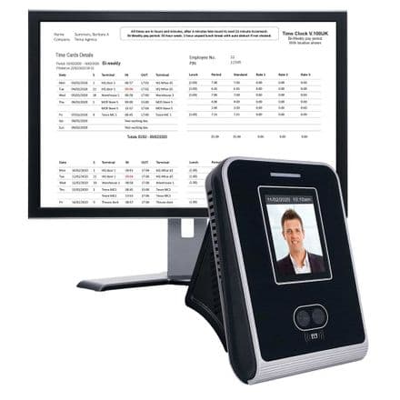 GeoFace 100 | Face recognition clocking in machine