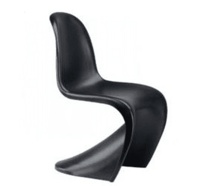 Inspired S Chair - Black