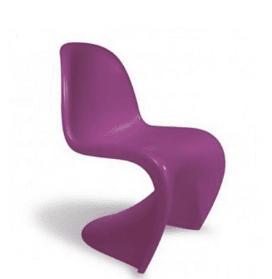 Inspired S Chair - Purple