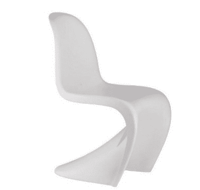 Inspired S Chair - White