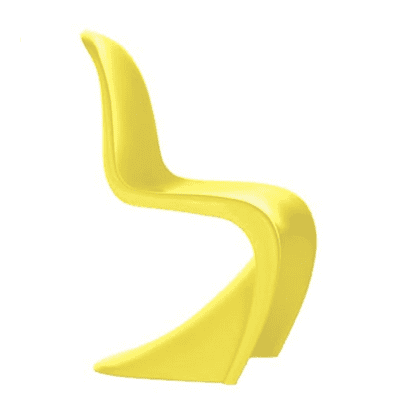 Inspired S Chair - Yellow