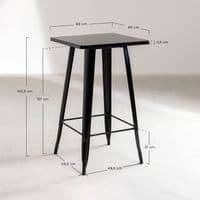 Tolix High Table - White