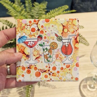 3 in 1 Cocktails Coaster