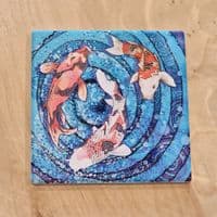 3 Koi Coaster