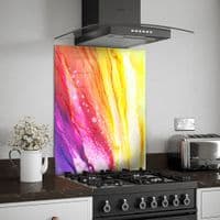 Abstract Rainbow Splashback