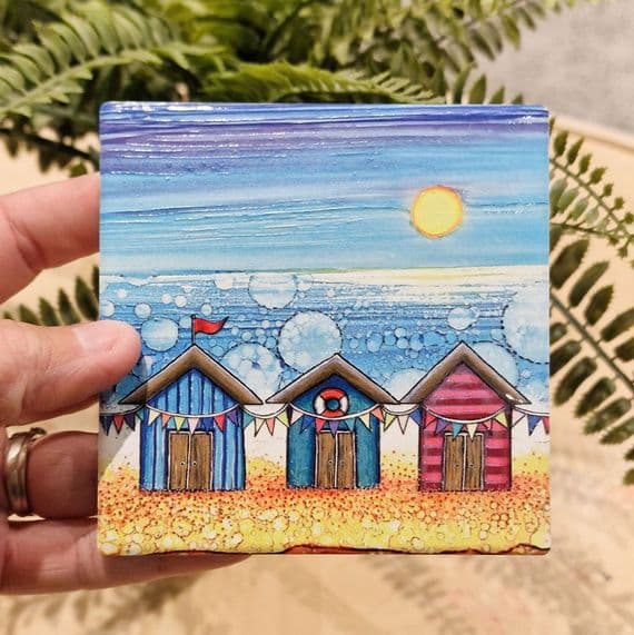 BDBD Bunting Coaster