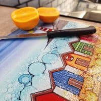 Beach Hut Lighthouse Worktop Saver